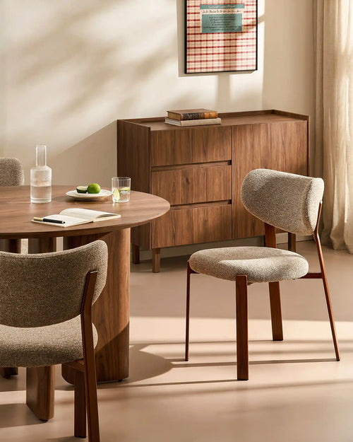 Bramley Light Taupe Chenille Dining Chairs-0