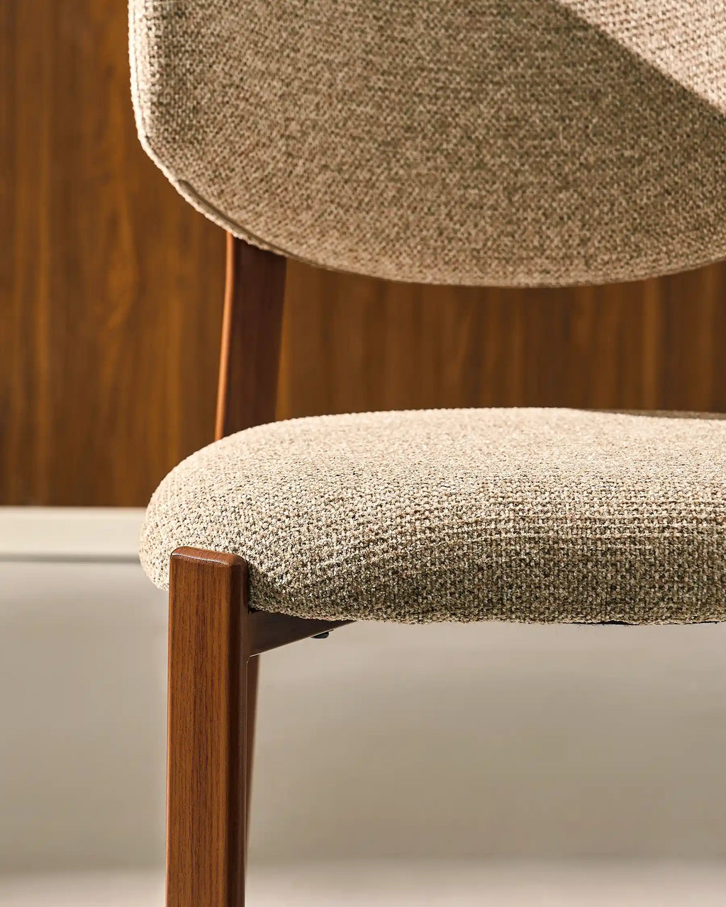 Bramley Light Taupe Chenille Dining Chairs-2