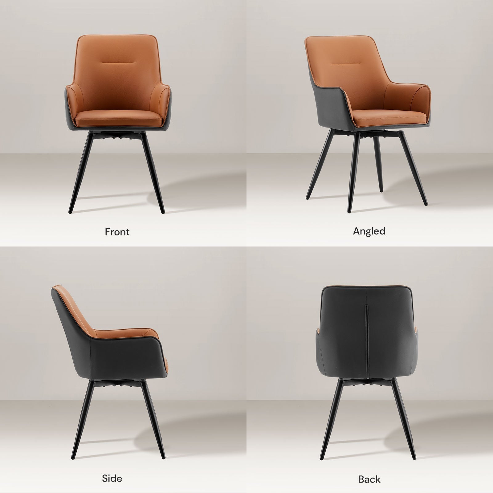 Maxine Swivel Dining Chair-3