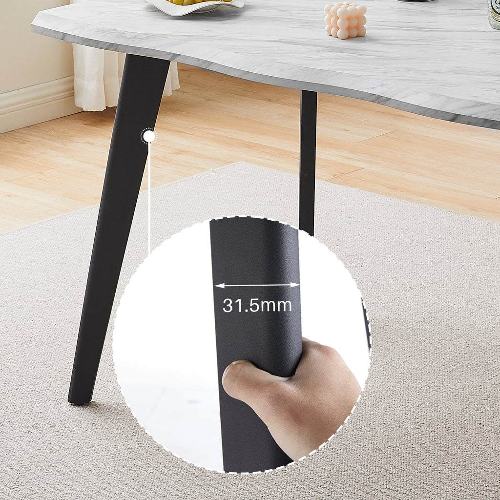 Seibold Live Edge Dining Table [120cm/140cm]-3