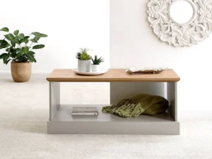 GFW Kendal Grey and Oak Coffee Table