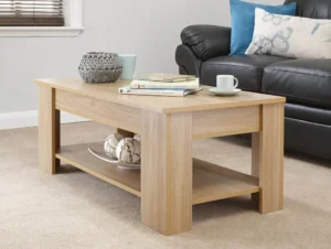 GFW Arvika Oak Lift Up Coffee Table