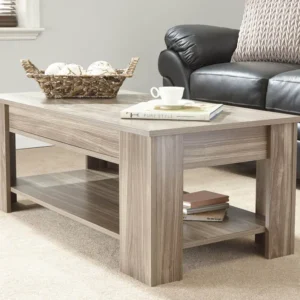 GFW Arvika Walnut Lift Up Coffee Table
