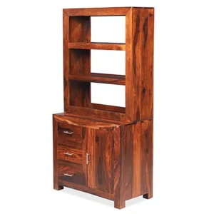 Archers Santa Clara 1 Door 3 Drawer Acacia Small Wooden Dresser Unit (Part Assembled)