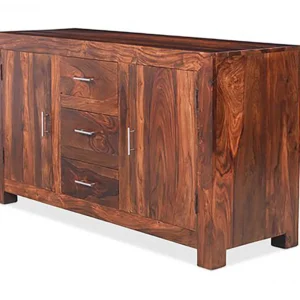 Archers Santa Clara 2 Door 3 Drawer Acacia Wooden Sideboard (Assembled)