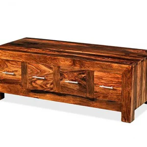 Archers Santa Clara 4 Drawer Acacia Wooden Coffee Table (Assembled)