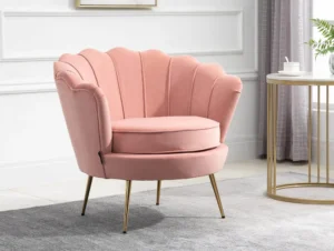 Birlea Ariel Coral Fabric Chair