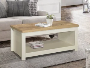 Birlea Highgate Cream and Oak Effect Coffee Table
