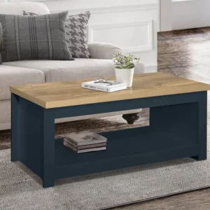 Birlea Highgate Navy and Oak Effect Coffee Table