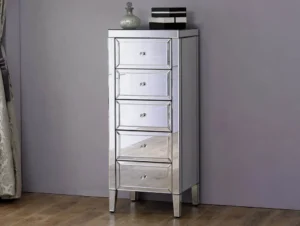 Birlea Valencia 5 Drawer Narrow Chest (Assembled)