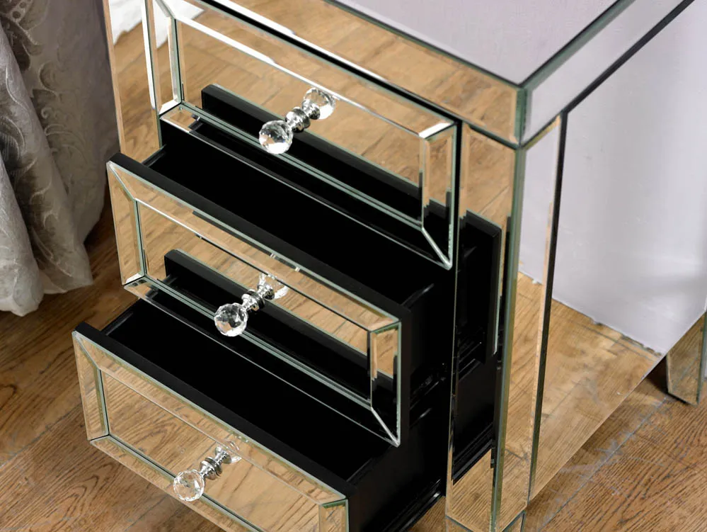 Birlea Valencia 5 Drawer Narrow Chest (Assembled) - Image 4