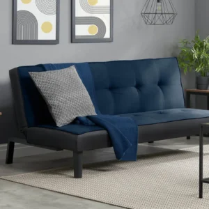 Birlea Aurora Midnight Blue Velvet Sofa Bed