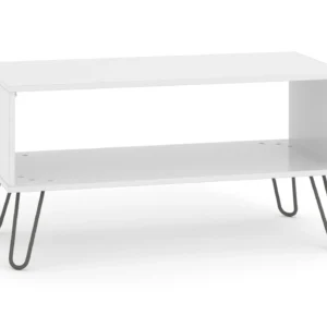 Core Augusta White Open Coffee Table
