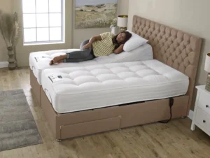 Flexisleep Eco Natural Dual Tension Pocket Electric Adjustable Bed