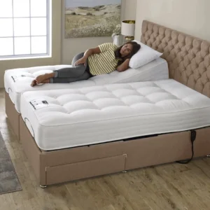 Flexisleep Eco Natural Dual Tension Pocket Electric Adjustable Bed