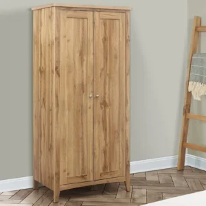 Birlea Hampstead Oak 2 Door Double Wardrobe