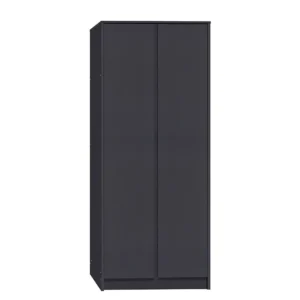 Seconique Malvern Grey 2 Door Double Wardrobe