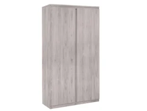 Julian Bowen Jupiter Grey Oak 2 Door Wardrobe