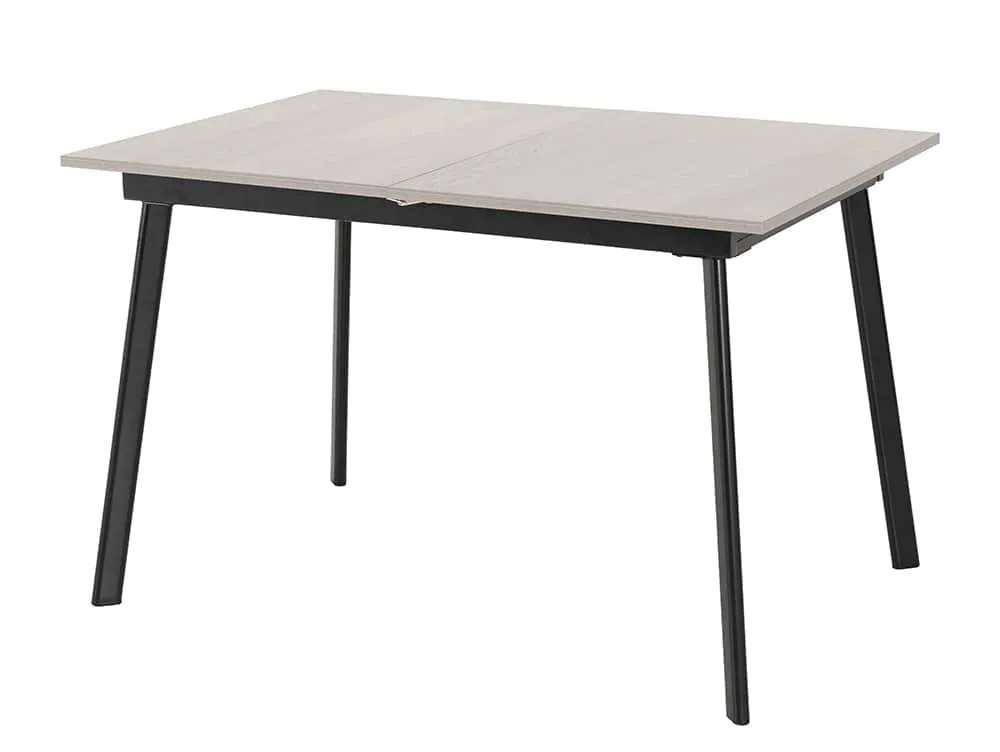 Seconique Avery 120cm Grey Oak and Concrete Effect Extending Dining Table - Image 3