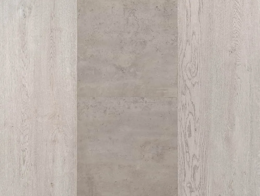 Seconique Avery 120cm Grey Oak and Concrete Effect Extending Dining Table - Image 2