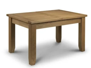 Julian Bowen Astoria 140cm Waxed Oak Extending Dining Table