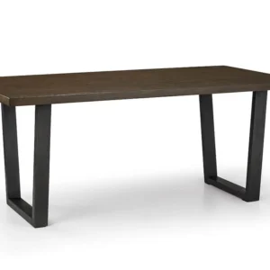 Julian Bowen Brooklyn 180cm Dark Oak Dining Table