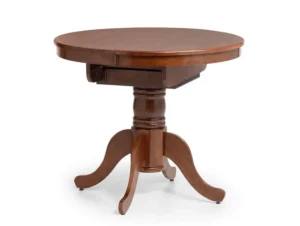 Julian Bowen Canterbury 90cm Mahogany Extending Dining Table