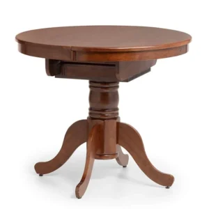 Julian Bowen Canterbury 90cm Mahogany Extending Dining Table