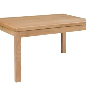 Julian Bowen Curve 150cm Oak Extending Dining Table