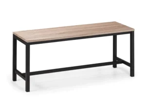 Julian Bowen Tribeca 110cm Sonoma Oak Dining Bench