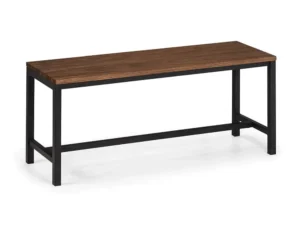Julian Bowen Tribeca 110cm Walnut Dining Bench