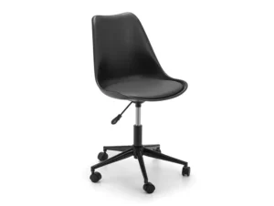 Julian Bowen Erika Black Moulded Office Chair