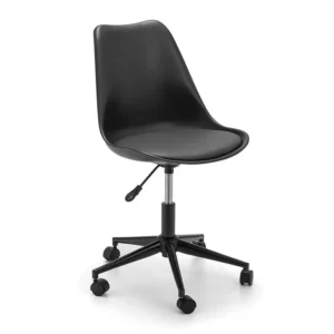 Julian Bowen Erika Black Moulded Office Chair