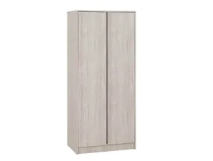 Seconique Malvern Urban Snow 2 Door Double Wardrobe