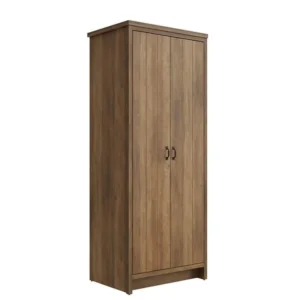 GFW Boston Knotty Oak Effect 2 Door Double Wardrobe