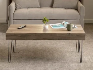 Seconique Troy Rustic Oak Coffee Table