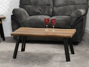 Seconique Quebec Wave Oak Effect Coffee Table