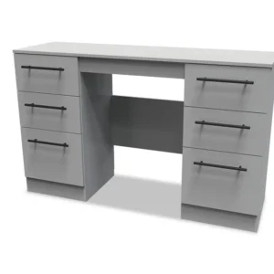 Welcome Beverley Double Pedestal Dressing Table (Assembled)