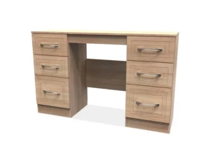 Welcome Dorset Double Pedestal Dressing Table (Assembled)