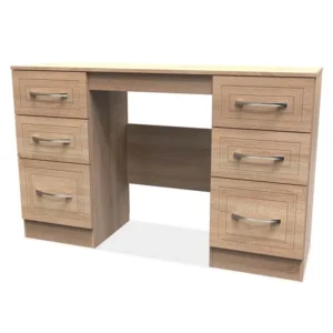 Welcome Dorset Double Pedestal Dressing Table (Assembled)