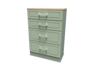 Welcome Kent 4 Drawer Deep Chest of Drawers (Assembled)