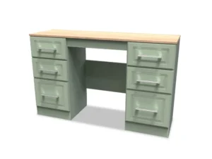 Welcome Kent Double Pedestal Dressing Table (Assembled)