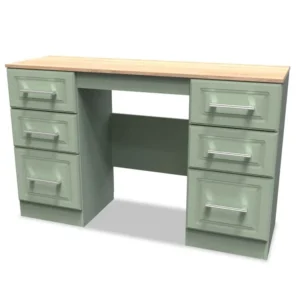 Welcome Kent Double Pedestal Dressing Table (Assembled)