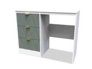 Welcome Las Vegas Single Pedestal Dressing Table (Assembled)