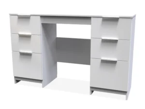 Welcome Plymouth Double Pedestal Dressing Table (Assembled)