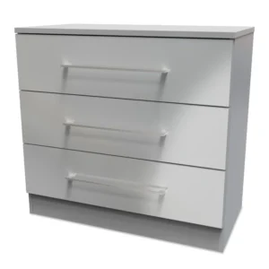 Welcome Worcester 3 Drawer Chest of Drawers (Assembled)