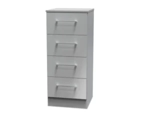 Welcome Worcester 4 Drawer Tall Narrow Chest of Drawers (Assembled)