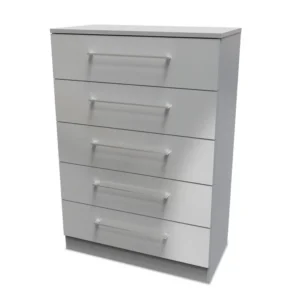 Welcome Worcester 5 Drawer Chest of Drawers (Assembled)