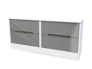 Welcome Monaco Gloss 4 Drawer Bed Box (Assembled)