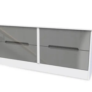 Welcome Monaco Gloss 4 Drawer Bed Box (Assembled)